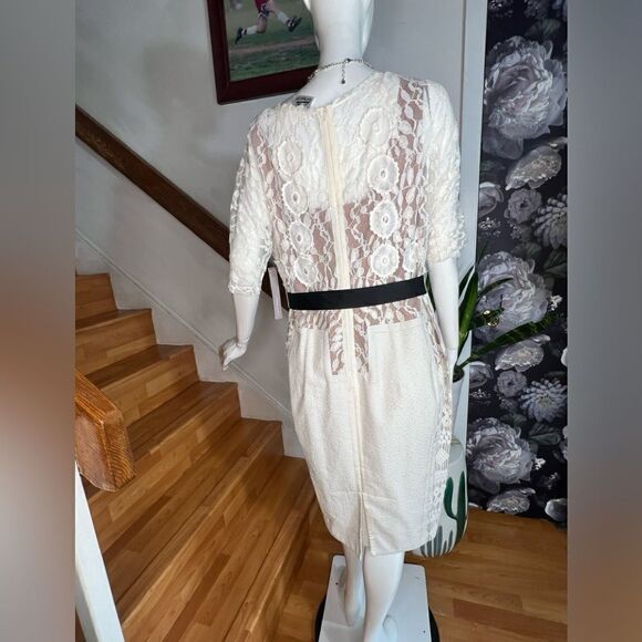 Anthropologie x Byron Lars Carissima Sheath Dress/size 16 - Picture 10 of 11